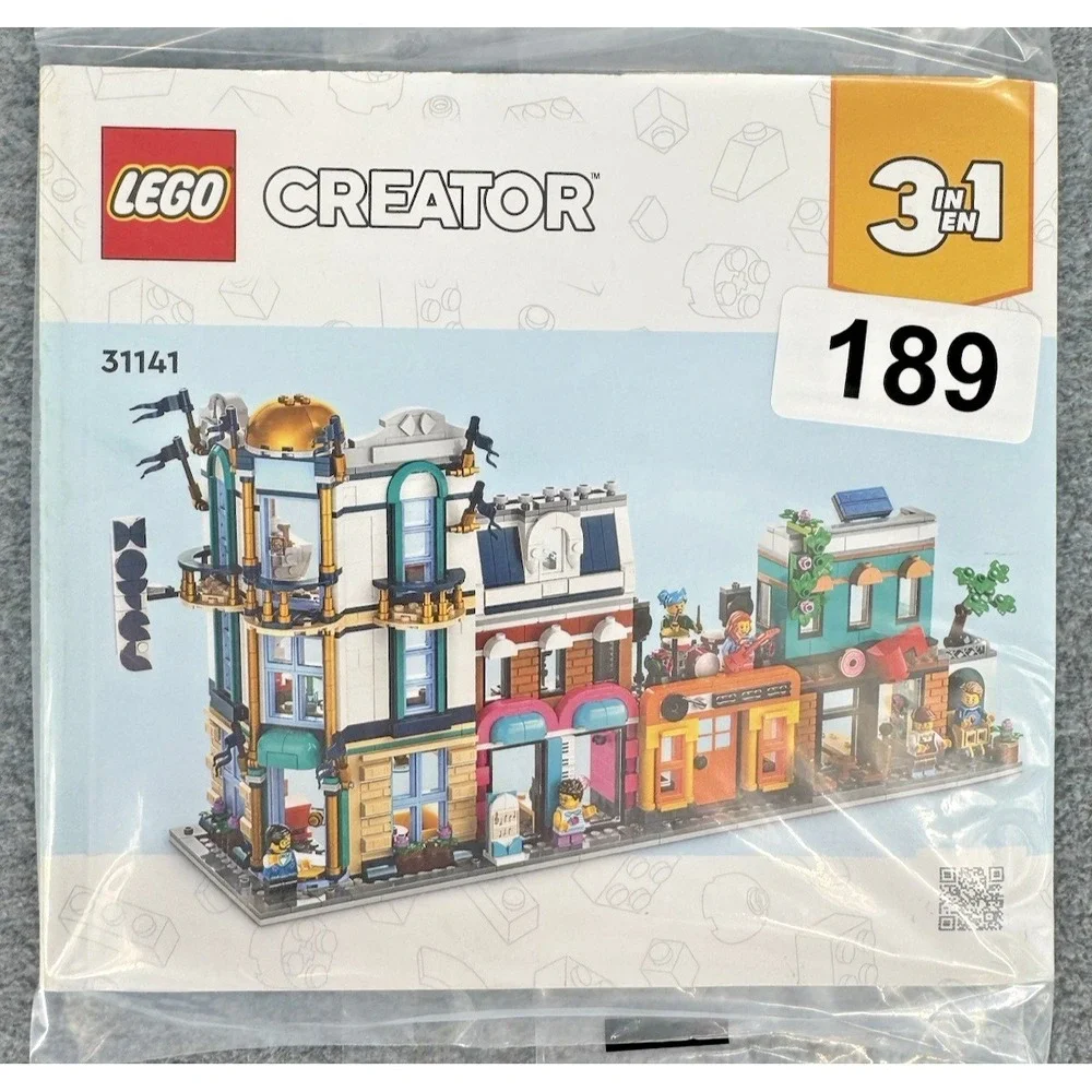 LEGO 31141 Creator 3 in 1 Main Street Instruction Manual Only OEM Original